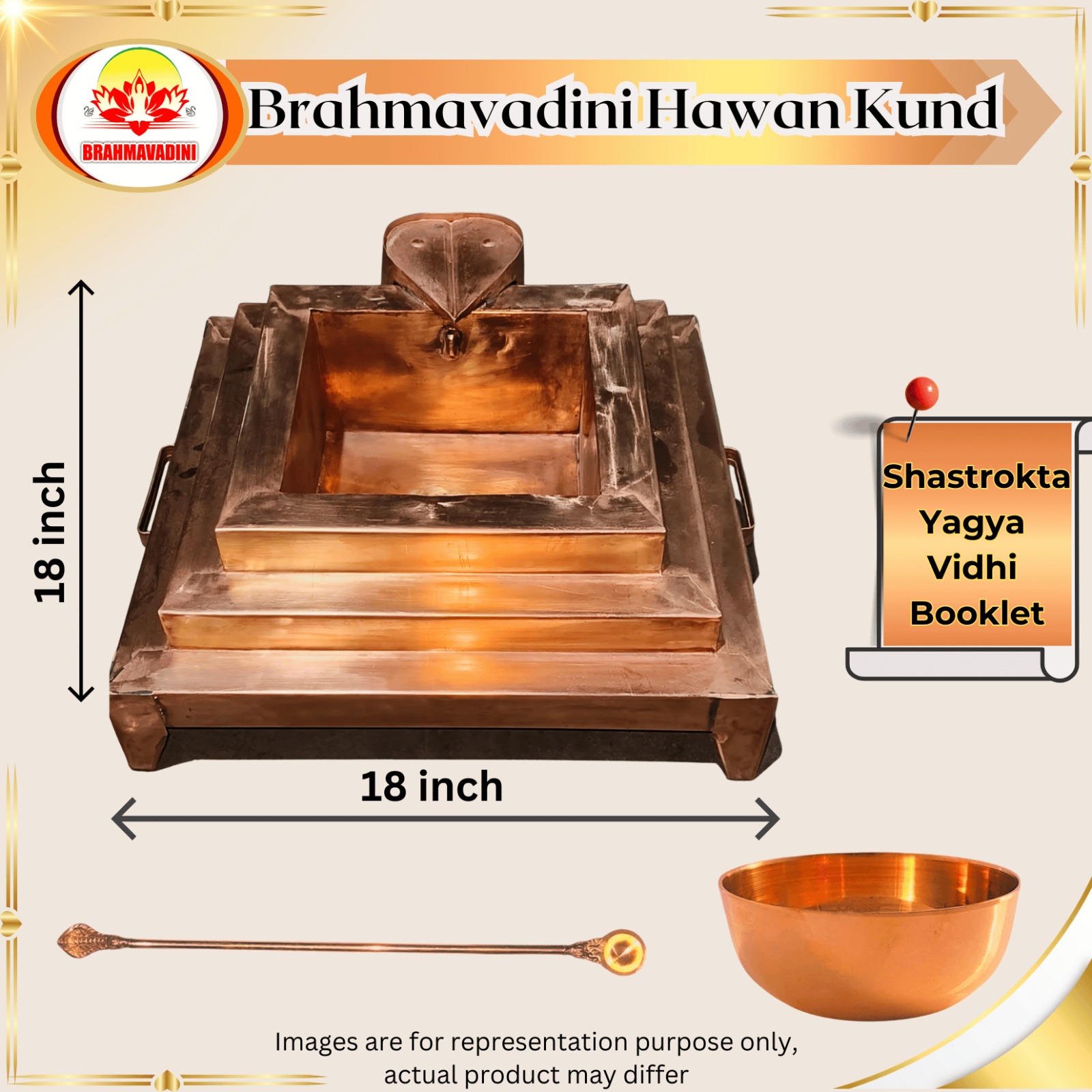 Copper Hawan Set